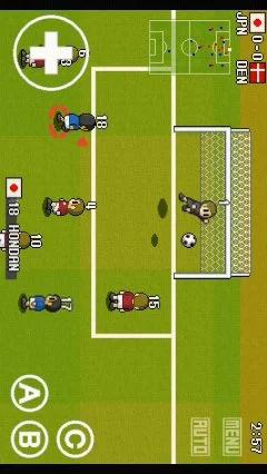 Portable Soccer DX - screenshot 1