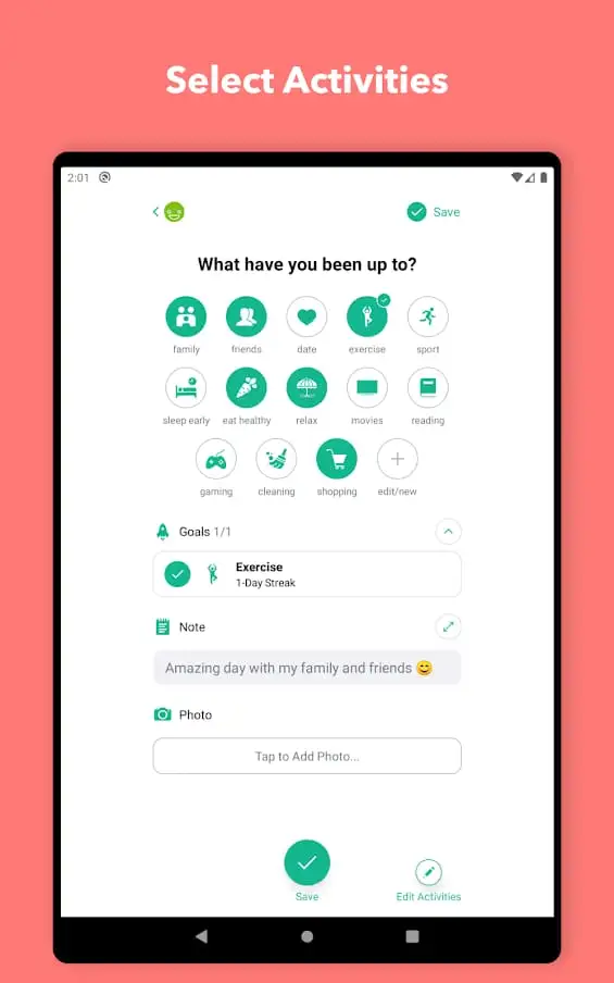 Daylio - screenshot 3