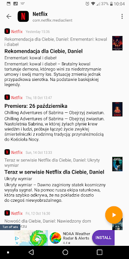 Notifications archive - screenshot 2