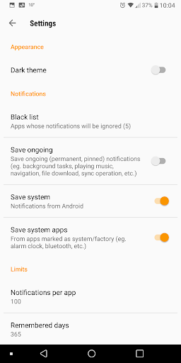 Notifications archive - screenshot 3