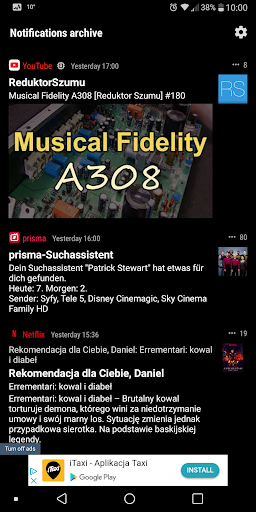 Notifications archive - screenshot 5