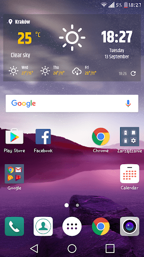 Simple Weather &a Clock Widget - screenshot 4