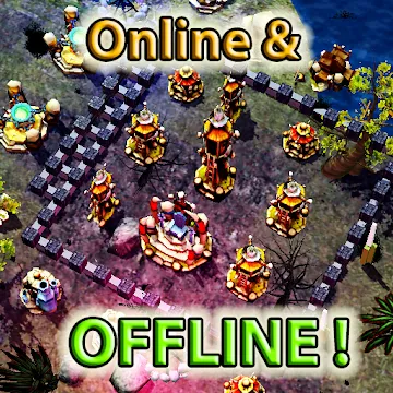 Clash Of Orcs City Building Defense War TD MOD APK icon
