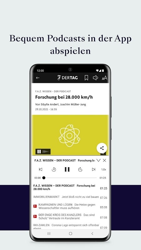 F.A.Z. Der Tag APK - screenshot 4