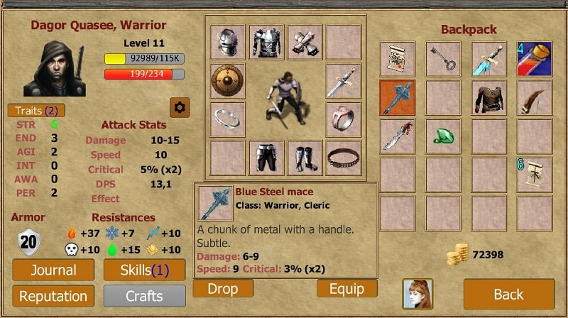 EXİLED KİNGDOMS RPG APK - screenshot 4