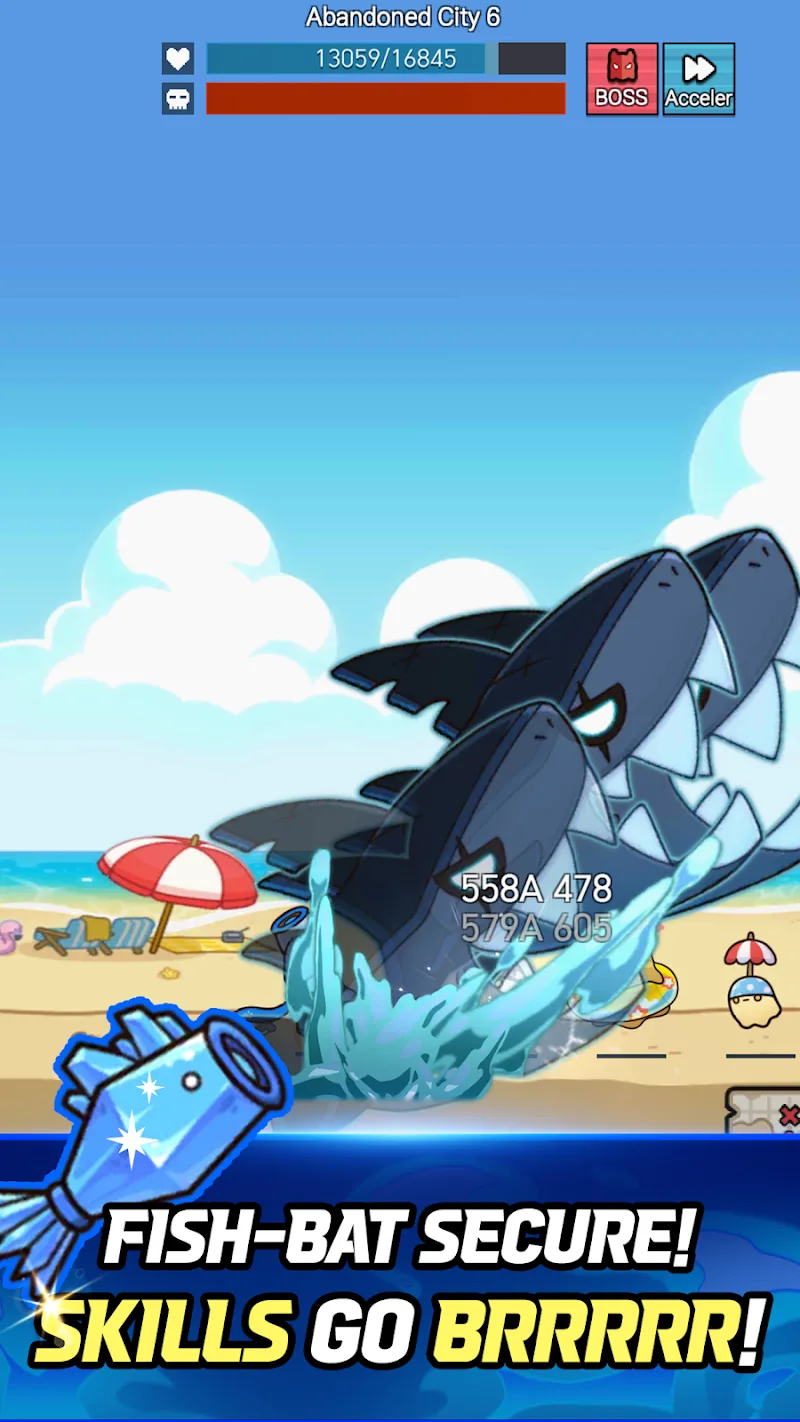 Cat Warrior Idle - screenshot 2