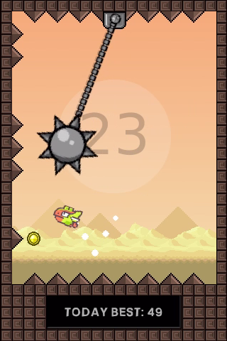 Flapping Cage: Avoid Spikes - screenshot 11