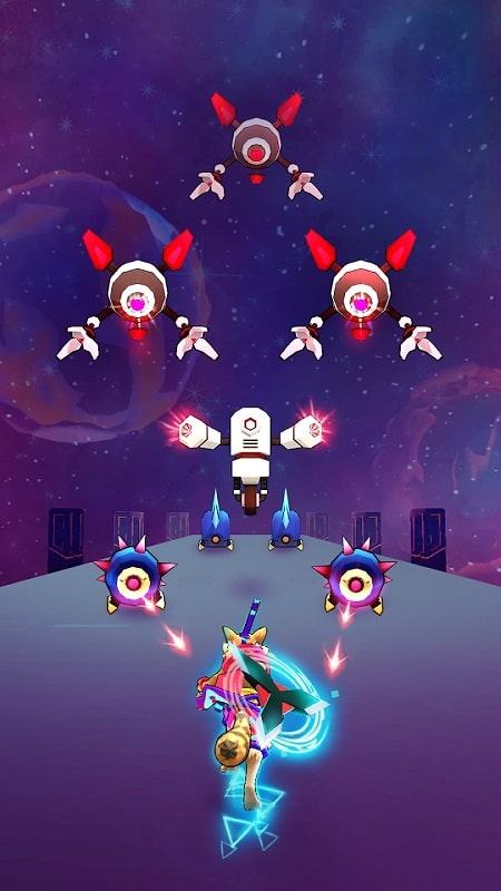 Galaxy Ninja Amaze 3D Runner APK - screenshot 2