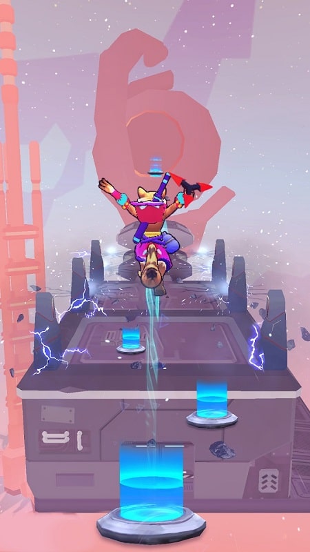 Galaxy Ninja Amaze 3D Runner APK - screenshot 4