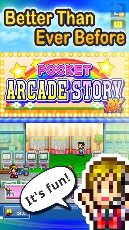 Pocket Arcade Story DX APK - screenshot 1