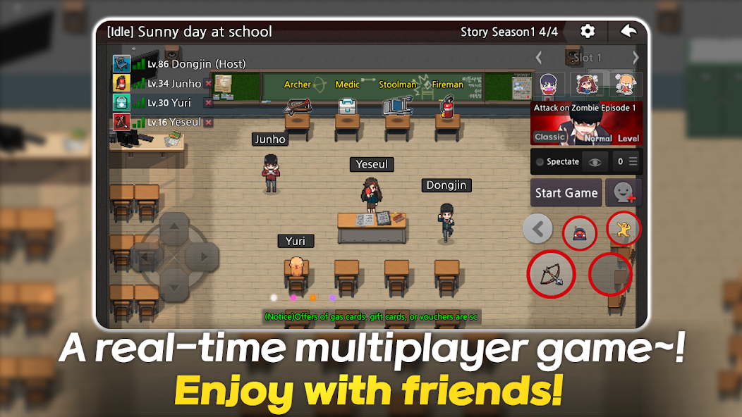 Zombie High School - screenshot 2