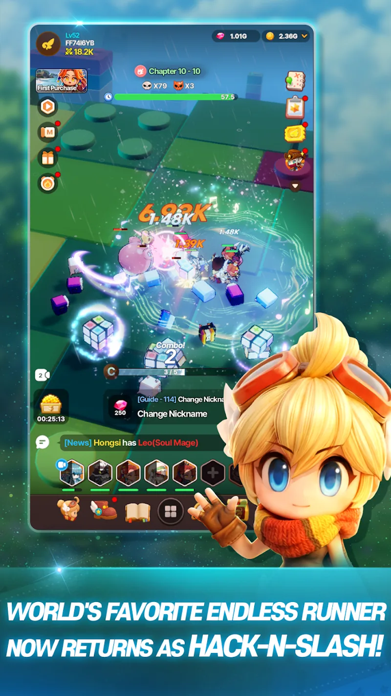 WIND runner Idle RPG - screenshot 1