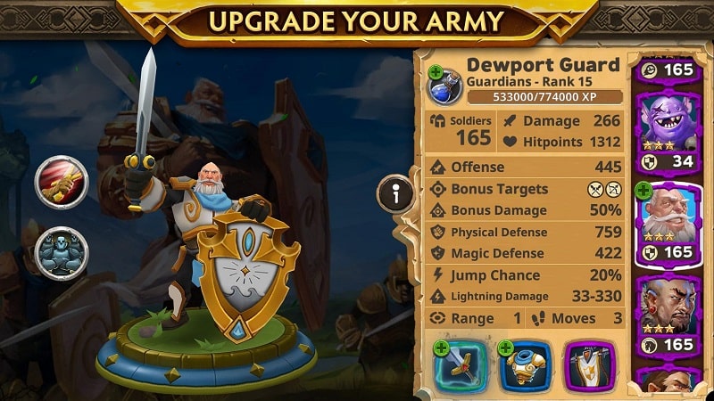 Warlords of Aternum APK - screenshot 2