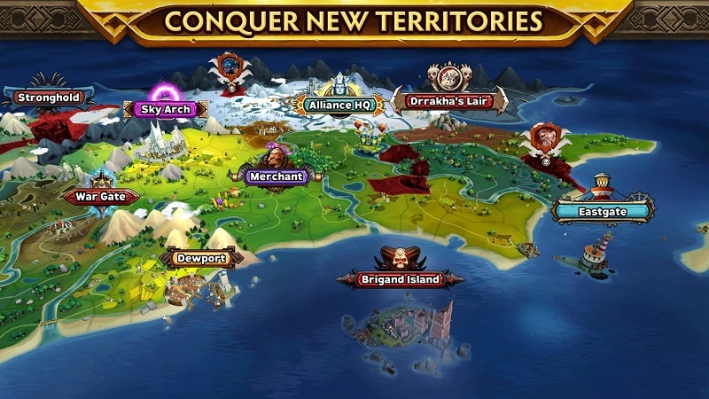 Warlords of Aternum APK - screenshot 4