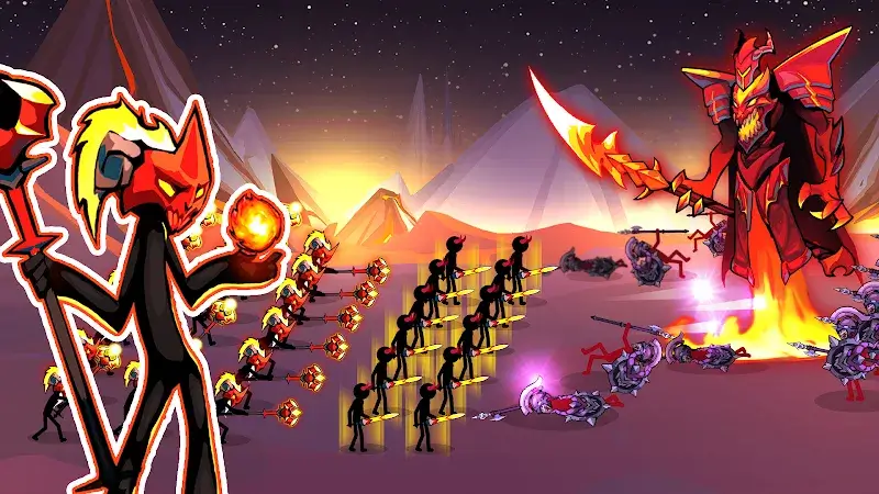 Stick Defense Survival War - screenshot 2