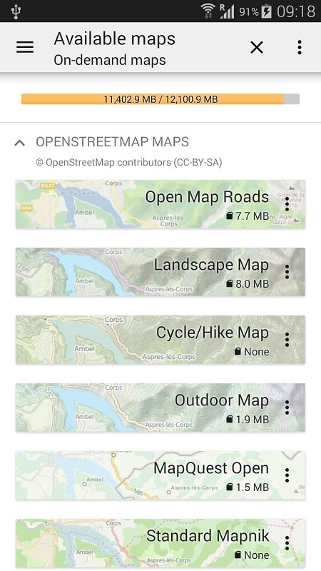 All-In-One Offline Maps APK - screenshot 3