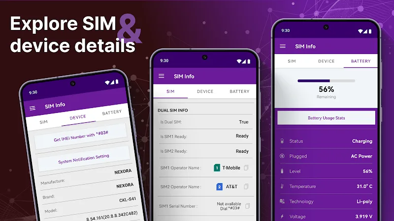 SIM Toolkit & Network info - screenshot 2