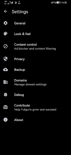 Fulguris Web Browser - screenshot 6