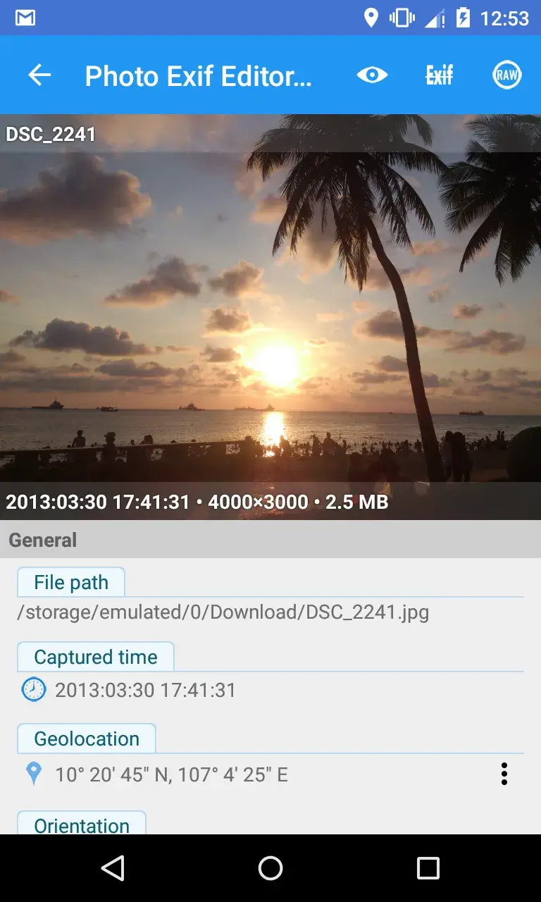 Photo Exif Editor Pro - screenshot 4