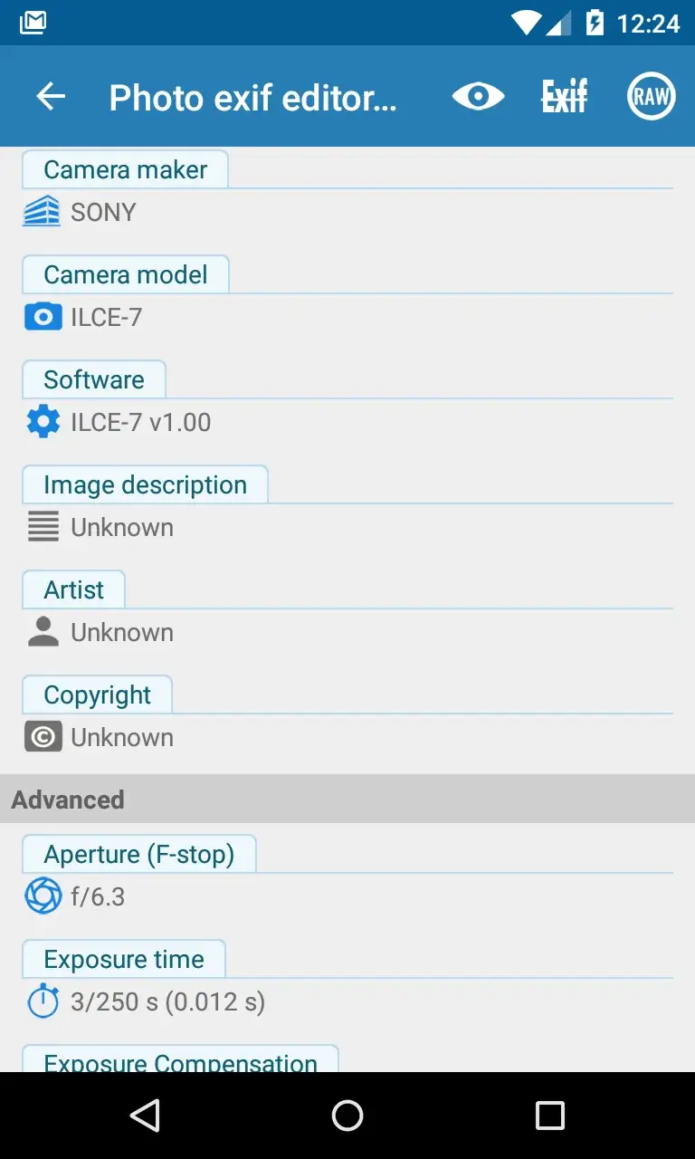 Photo Exif Editor Pro - screenshot 5