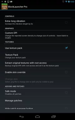 BlockLauncher Pro - screenshot 2