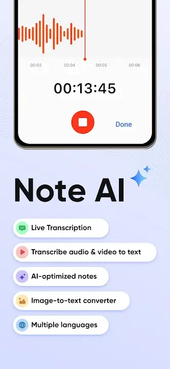 AI Note - screenshot 1