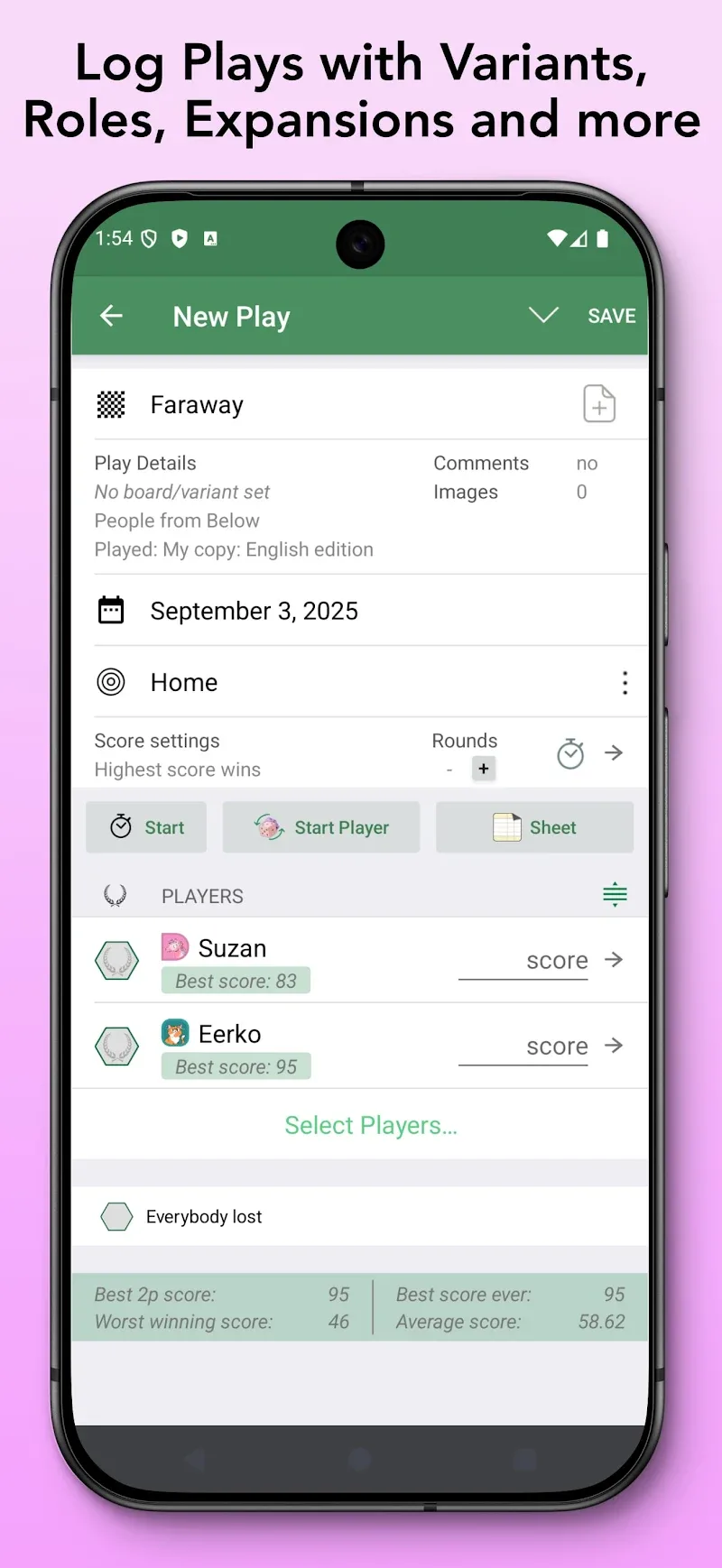 Board Game Stats v6.9.5 APK (Full Version) - screenshot 3