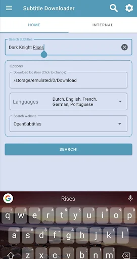 Subtitle Downloader Pro - screenshot 1