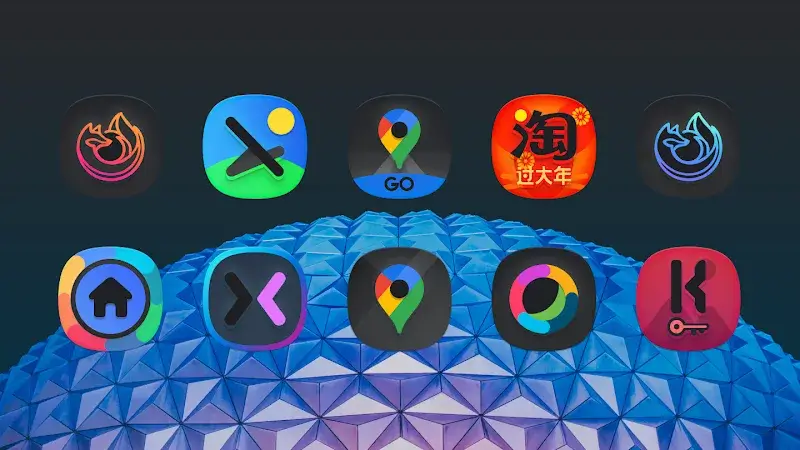 SuperBlack Icon Pack - screenshot 4