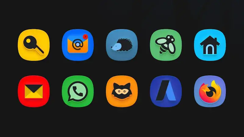 SuperBlack Icon Pack - screenshot 6