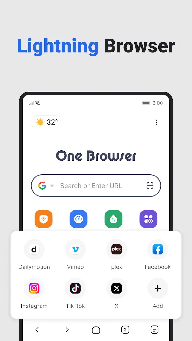 One Browser - screenshot 1