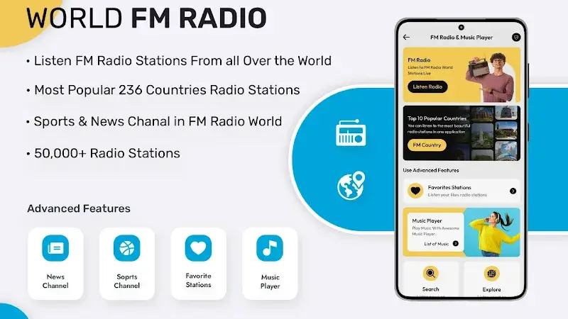 FM Radio Player - screenshot 1
