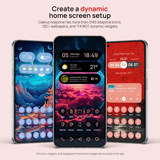 Caelus Adaptive Material Icons - screenshot 1