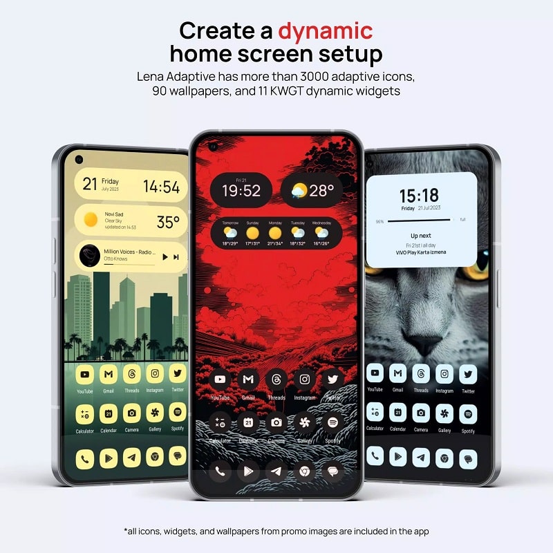 Lena Adaptive Icon Pack - screenshot 5