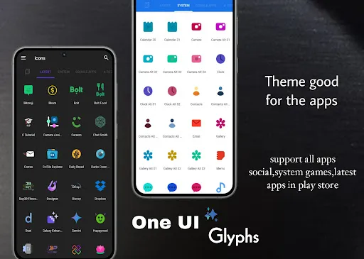 One UI Glyphs Icons APK 5.0.0 [Full Paid] for Android - screenshot 2