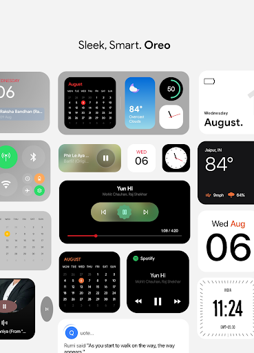 Oreo KWGT - screenshot 3