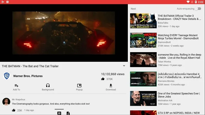 NewPipe 0.28.3 APK MOD (OptimizedLite) - screenshot 3