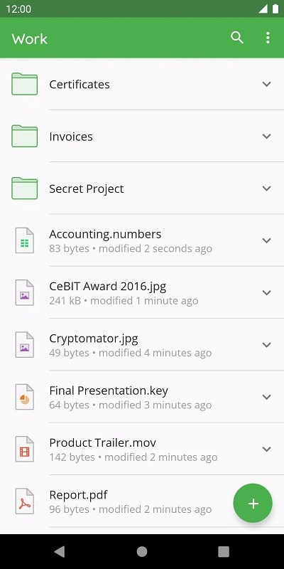 Cryptomator - screenshot 5