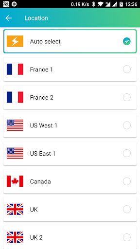 GeckoVPN Unlimited Proxy VPN - screenshot 4