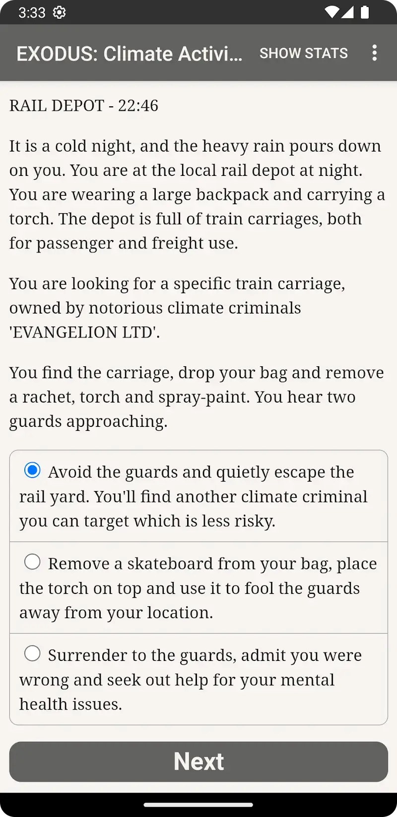 EXODUS Climate Activist - screenshot 1