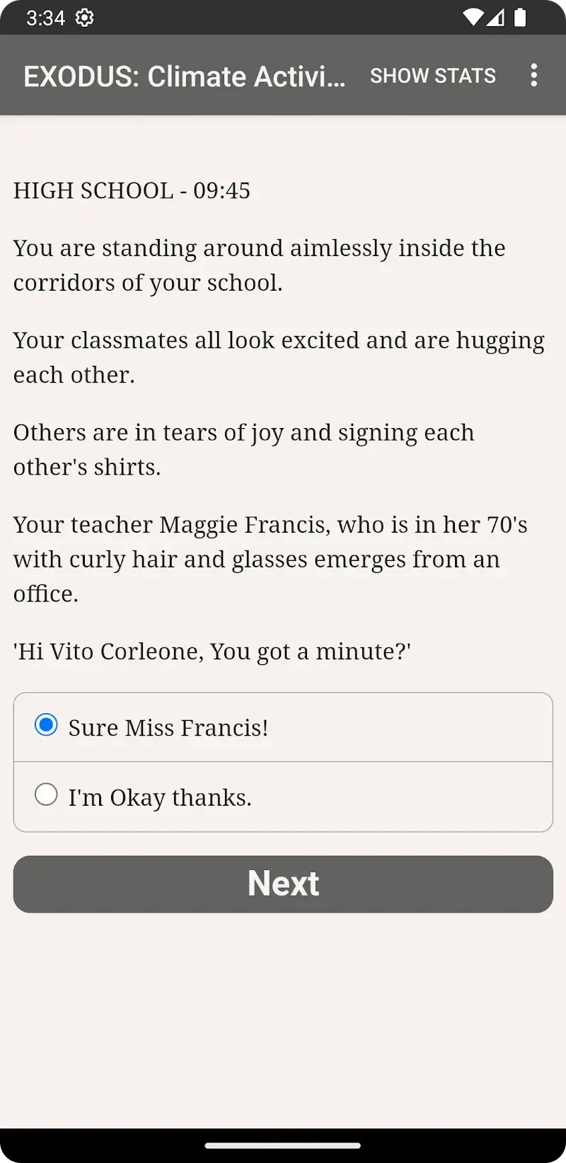 EXODUS Climate Activist - screenshot 3