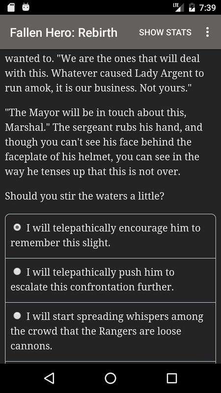 Fallen Hero Rebirth APK - screenshot 2
