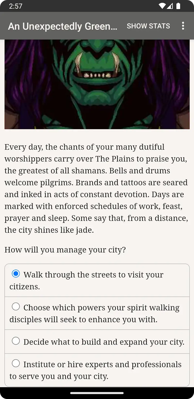 An Unexpectedly Green Journey - screenshot 3