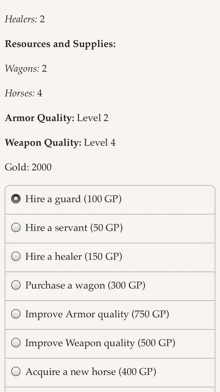 Life of a Mercenary - screenshot 5