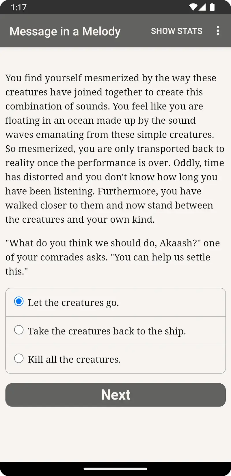 Message in a Melody - screenshot 1