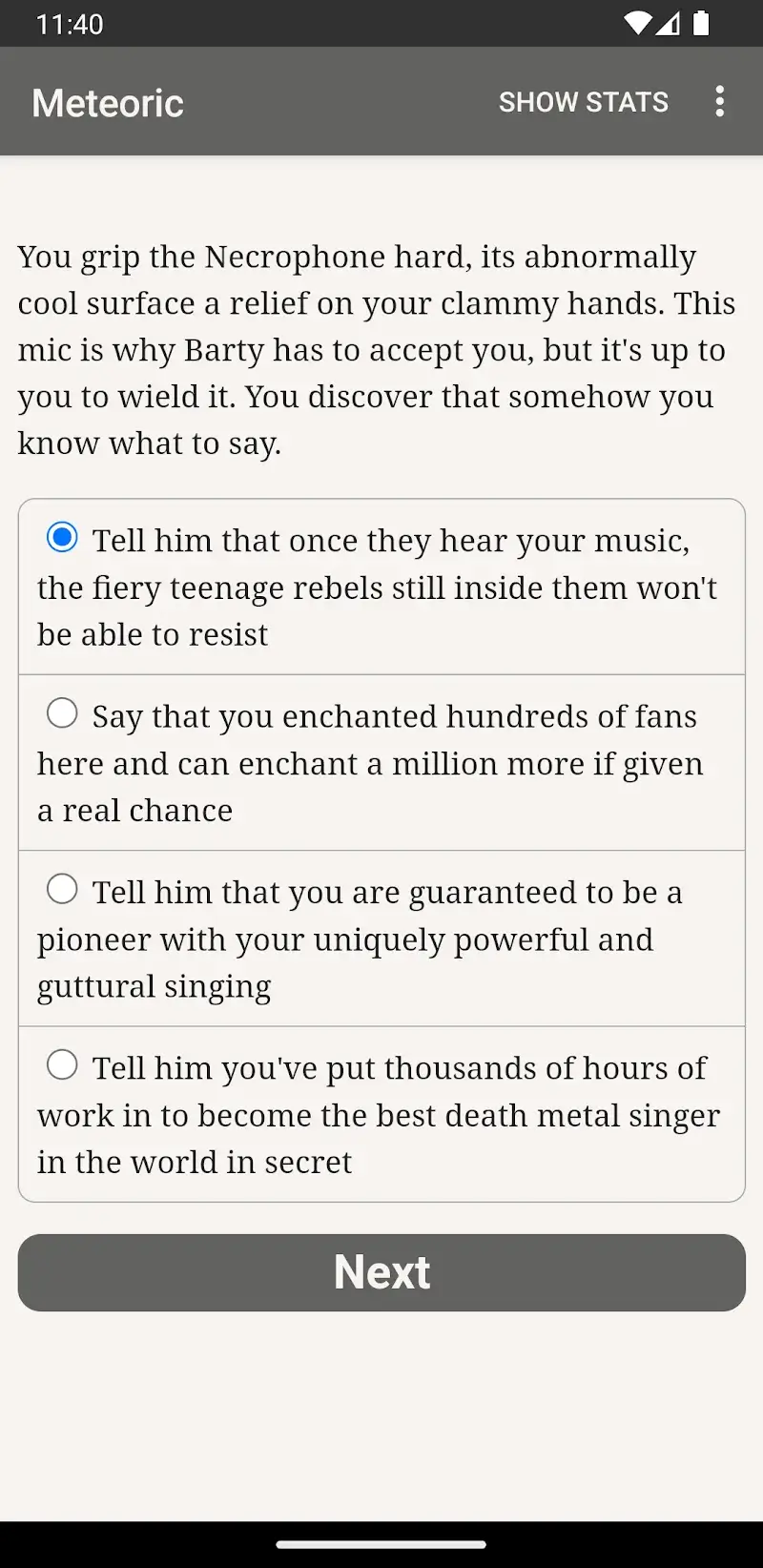 Meteoric - screenshot 3