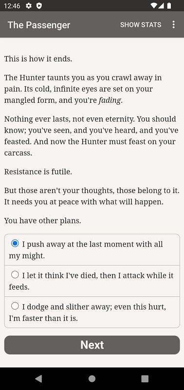 The Passenger APK - screenshot 1