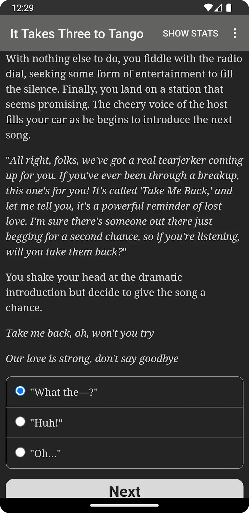 It Takes Three to Tango - screenshot 2