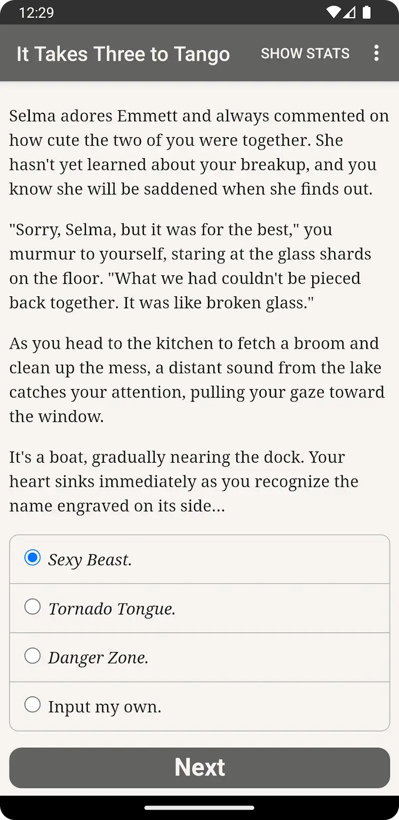 It Takes Three to Tango - screenshot 4