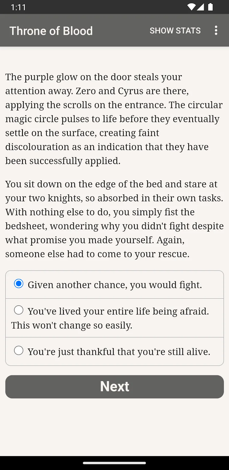 Throne of Blood - screenshot 1